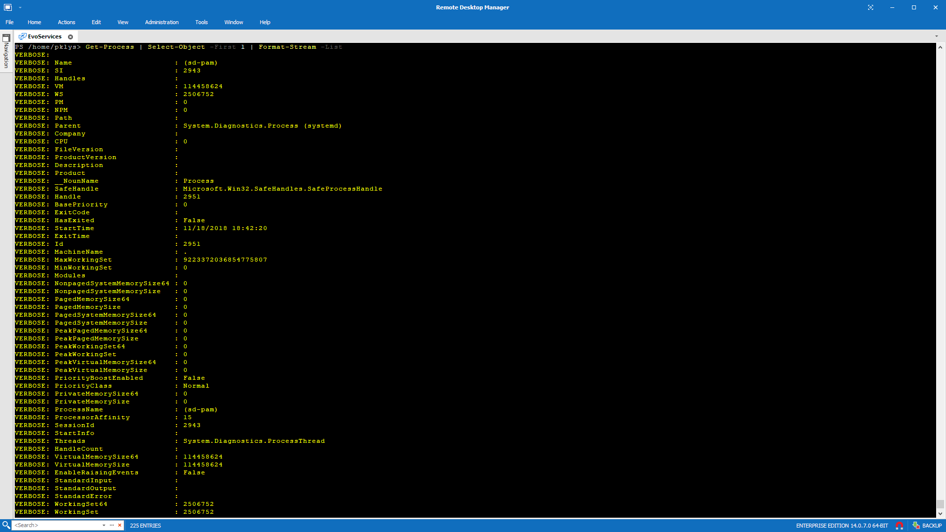 Format-Stream -List