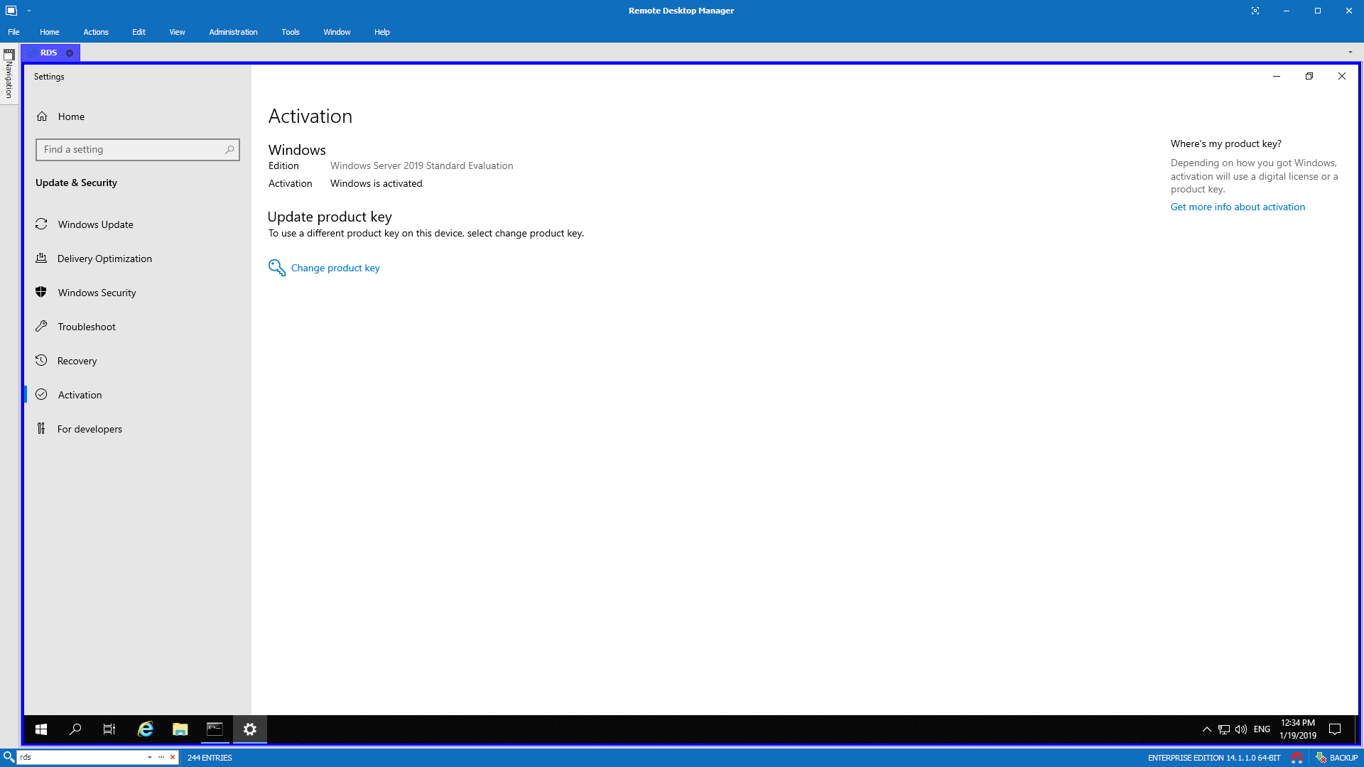 Windows 2019 - Windows License Expired Windows 2019 - Windows License Expired