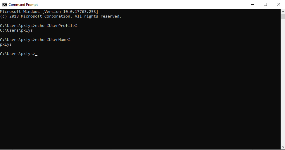 Environment variables check performed while diagnosing the incorrect Desktop path for all users