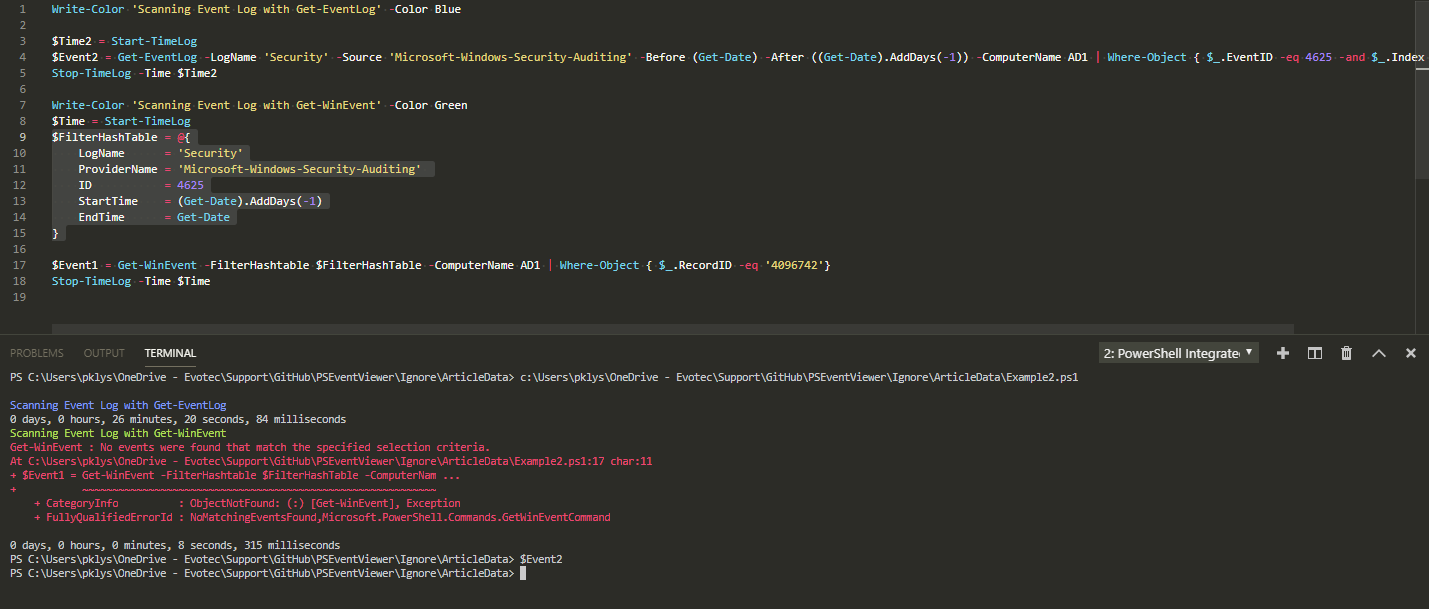 Get-WinEvent Remote Get-WinEvent Remote