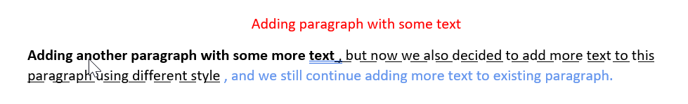 OfficeIMO Word document with styled paragraph formatting